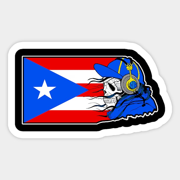 Puerto Rico Flag, Puerto Rican Flag, Puerto Rico Sticker by Jakavonis